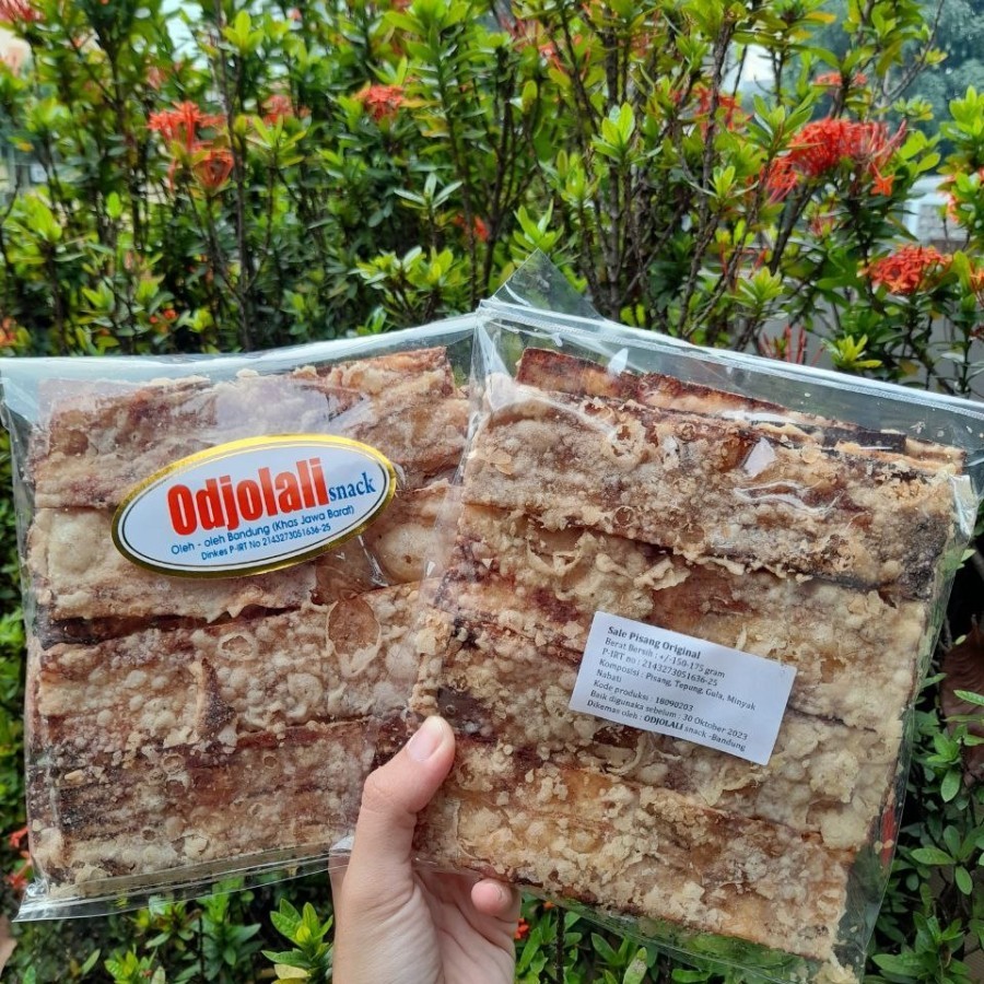 

Keripik Sale Pisang Kering Odjolali Snack Oleh Oleh Khas Bandung