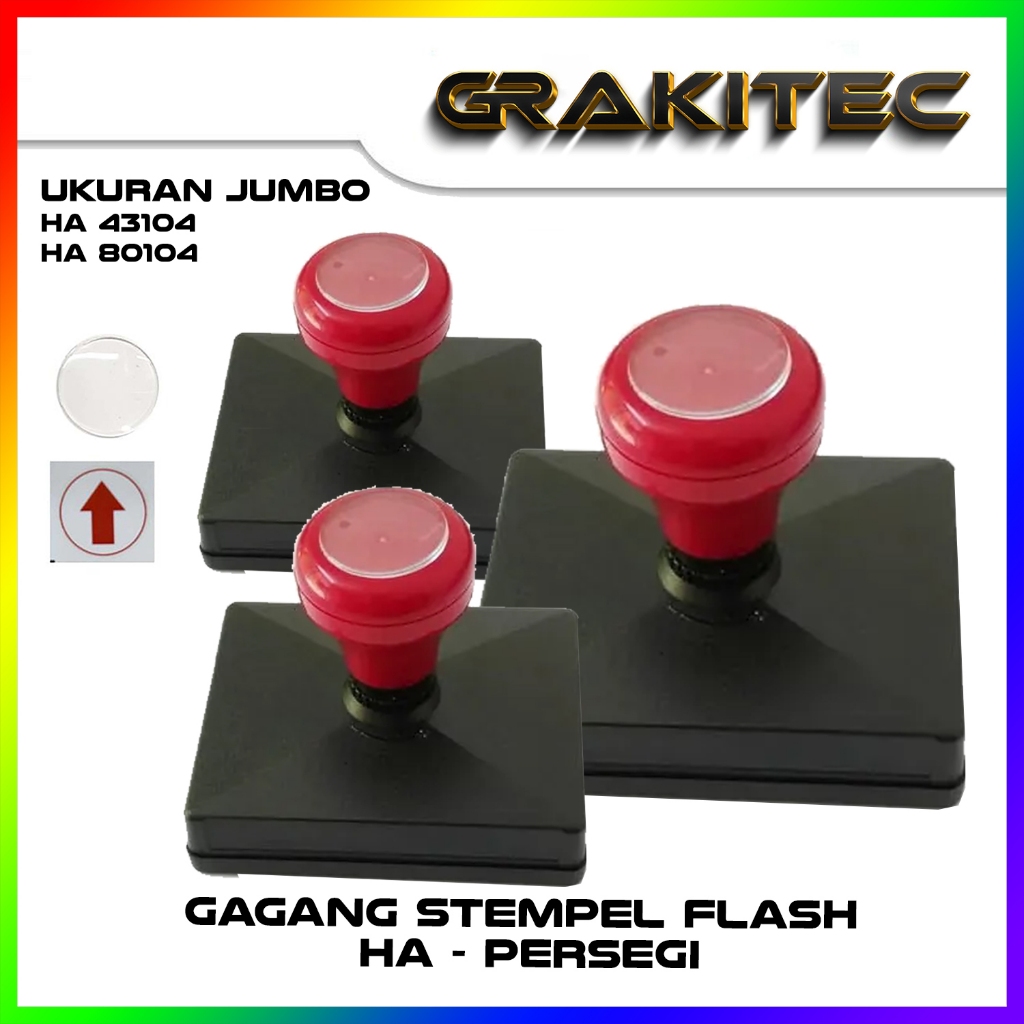 

Gagang Stempel Flash Jumbo 43103 / 80103 Grafika Kita Cabang Jakarta