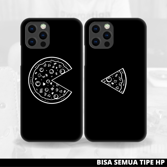 PESENCASE - Premium Casing Case Couple Simple Pizza Lucu Aesthetic All Type Iphone Samsung Realme Op