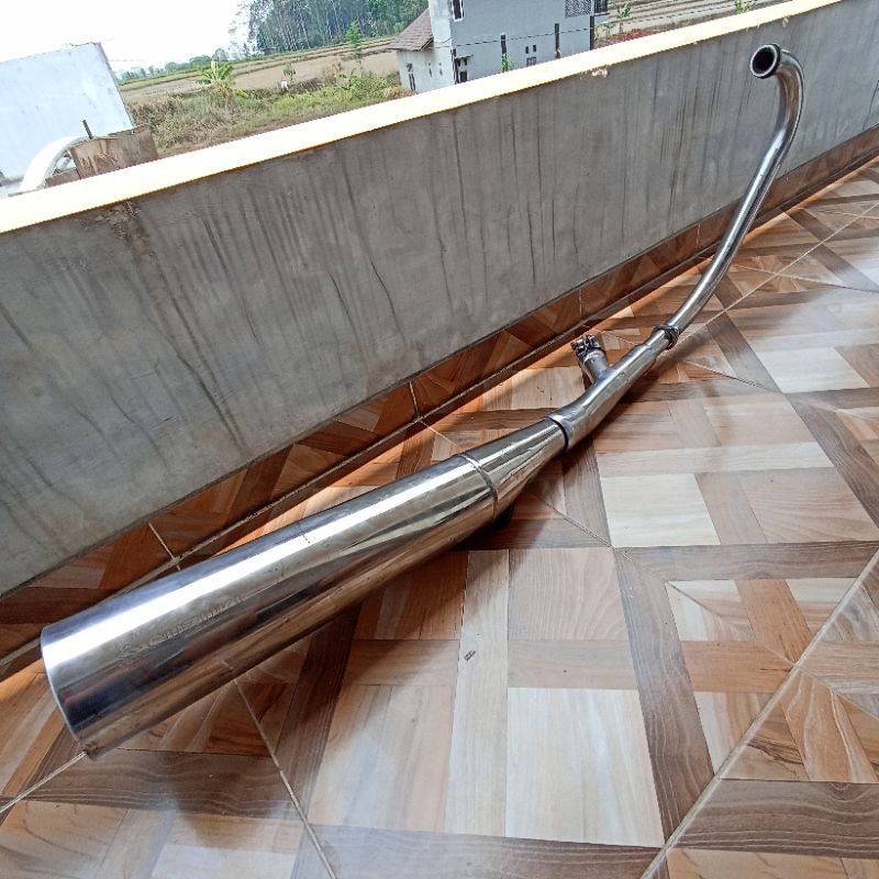 muffler exhaust knalpot standart Suzuki Gsx 250 gsx thunder 250cc Original