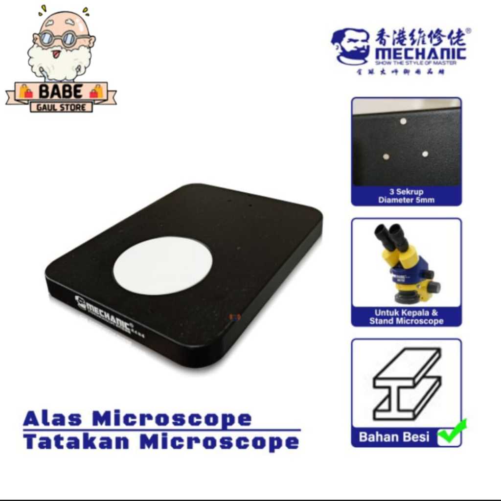 MECHANIC ALAS MICROSCOPE - TATAKAN STAND MICROSCOPE