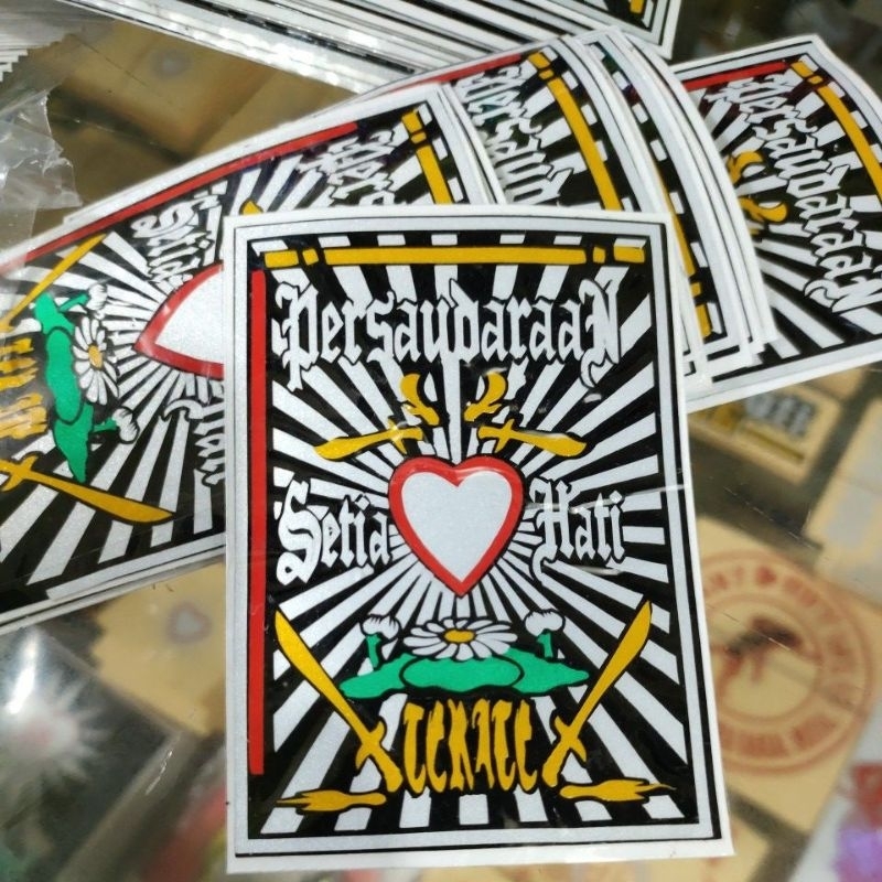 [Code 5.6x8 Stiker PSHT posfor | stiker timbul logo bet psht terate