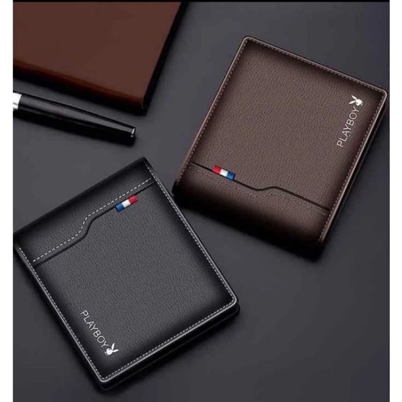 DOMPET PRIA PLAYBOY POLOS MURAH DOMPET LIPAT