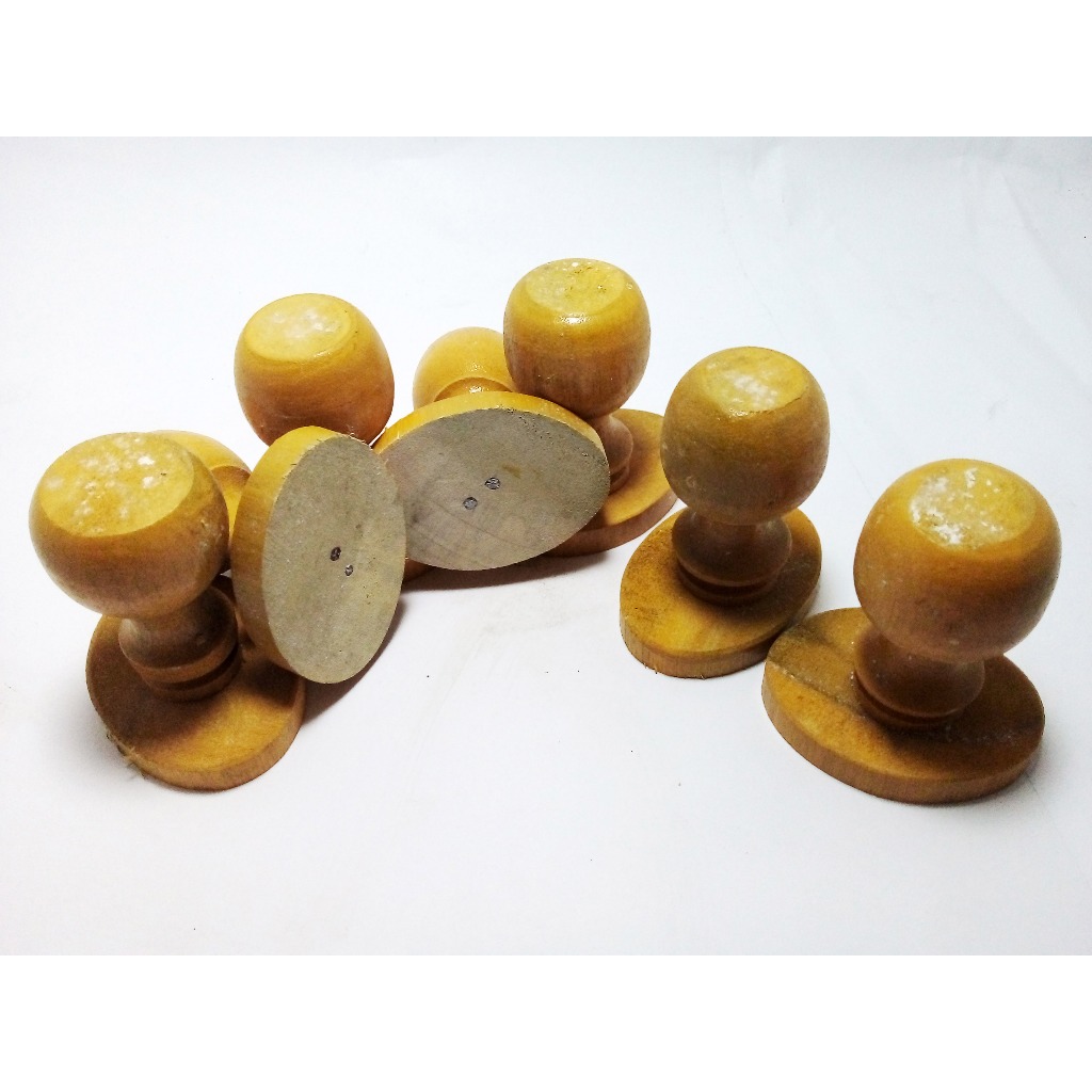

gagang Stempel Kayu Oval 50Pcs