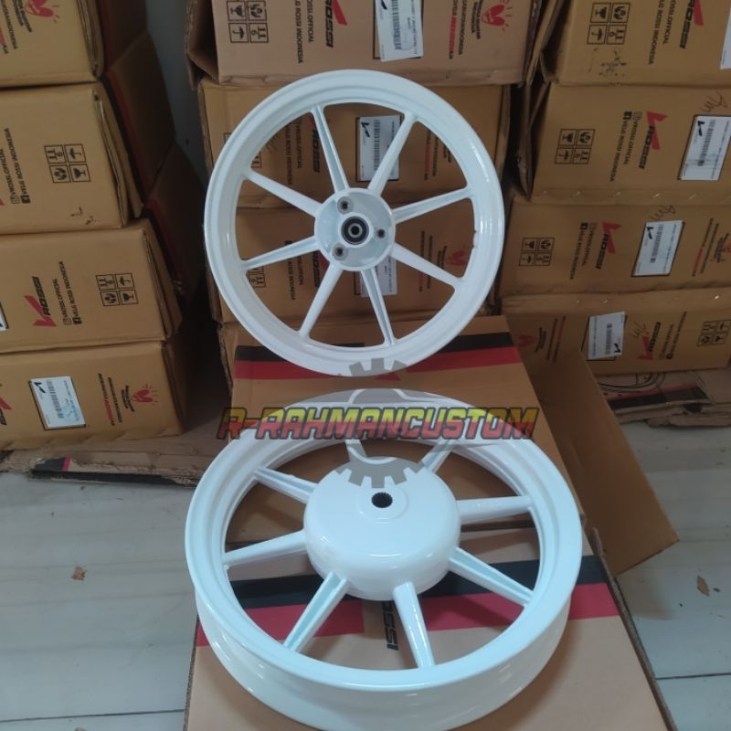 VELG RACING VROSSI VENOM COMET YAMAHA MIO M3 VELG PALANG 8 MIO M3 SET DEPAN  BELAKANG