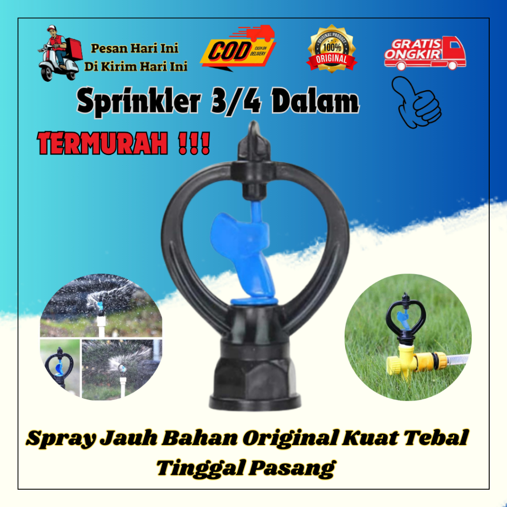 SPRINKLER PERTANIAN PERKEBUNAN SPRINKLER TAMAN ALAT IRIGASI SPRINKLER KEBUN INNFARM