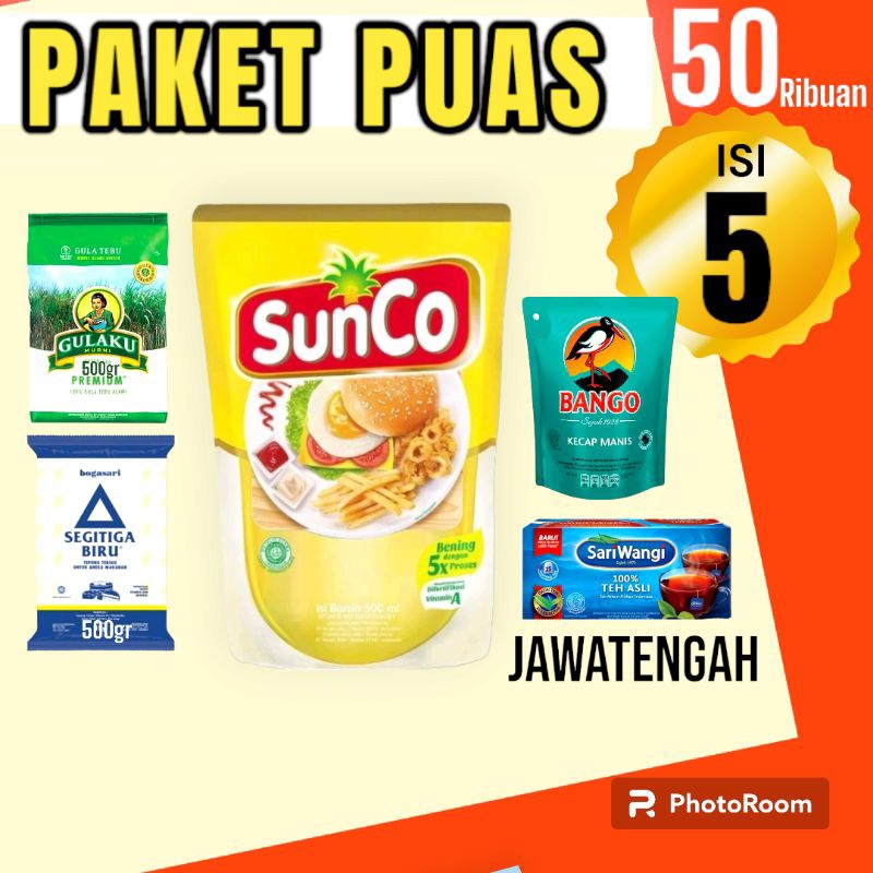 

[JATENG] PAKET PUAS Minyak Murah 1L Sunco Fortune kuncimas