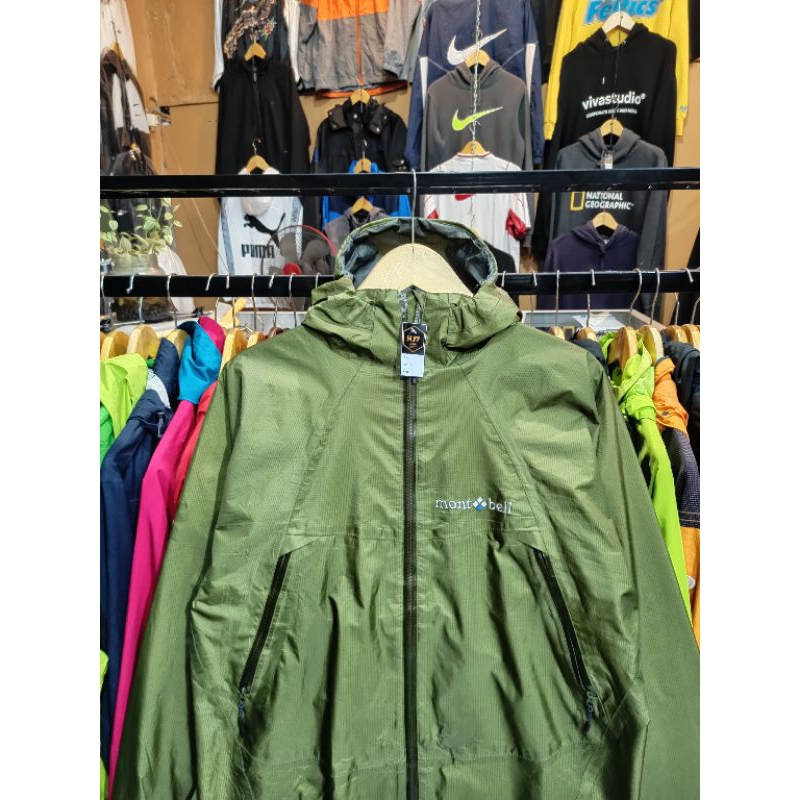 jaket waterproof montbell