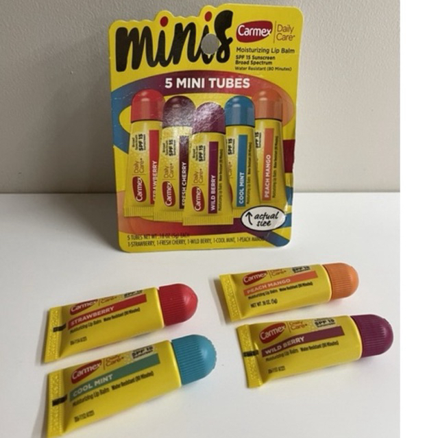 carmex minis lip balm