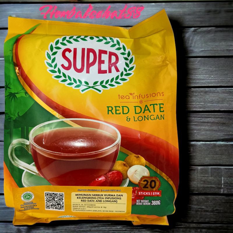 

super instant red date dan Longan tea / teh infusions / angco teh sachet