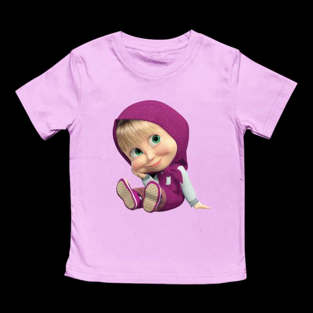 Baju Kaos Anak Marsha And The Bear