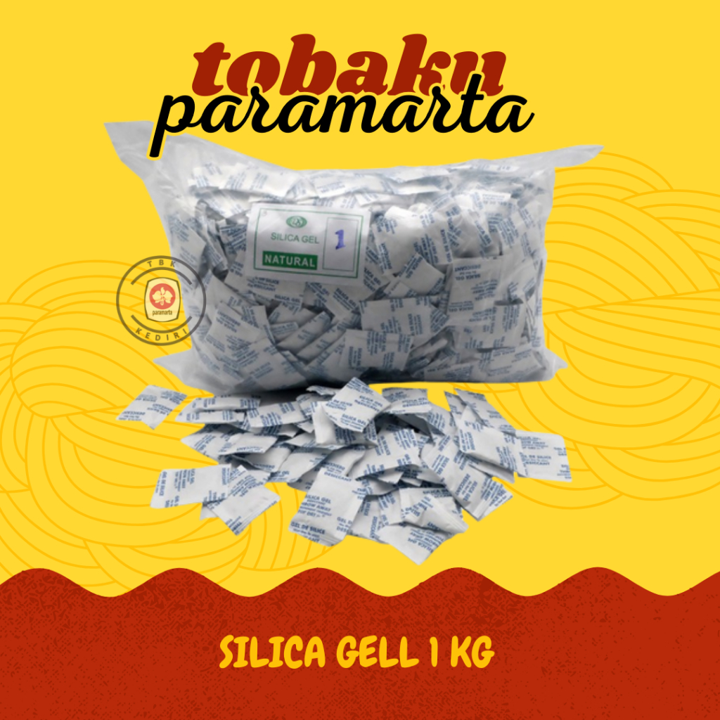 SILICA GEL 1 KG / SILICA GEL MURAH / SILICA GEL MAKANAN