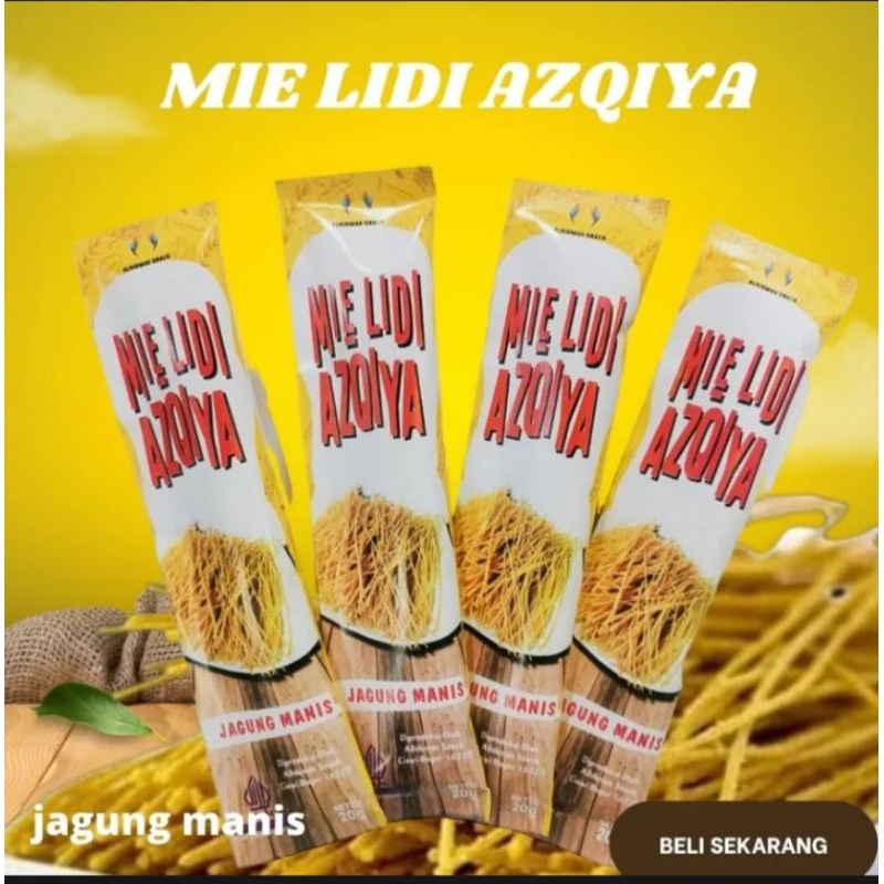 

mie lidi azkiya 20 gram rasa jagung manis