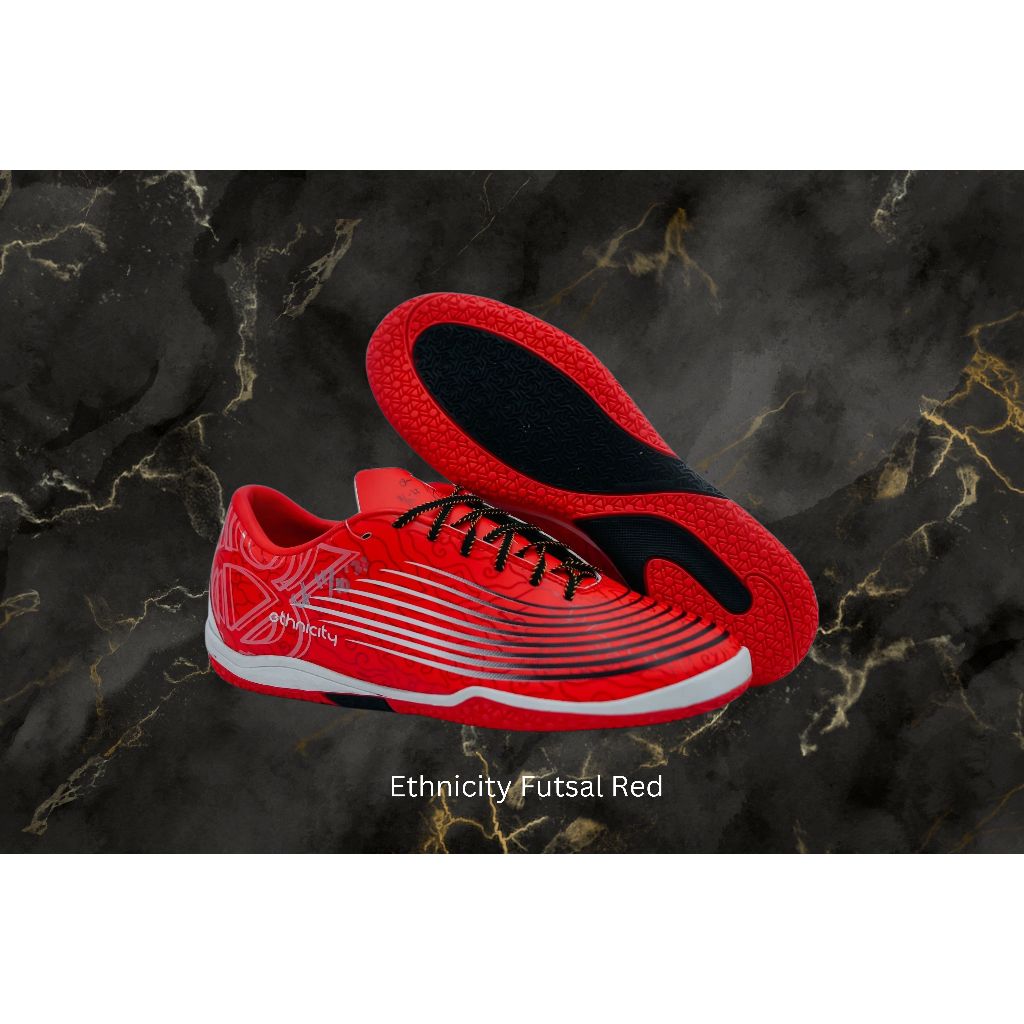 Sepatu Futsal Veight (V8) Ethnicity Red IN