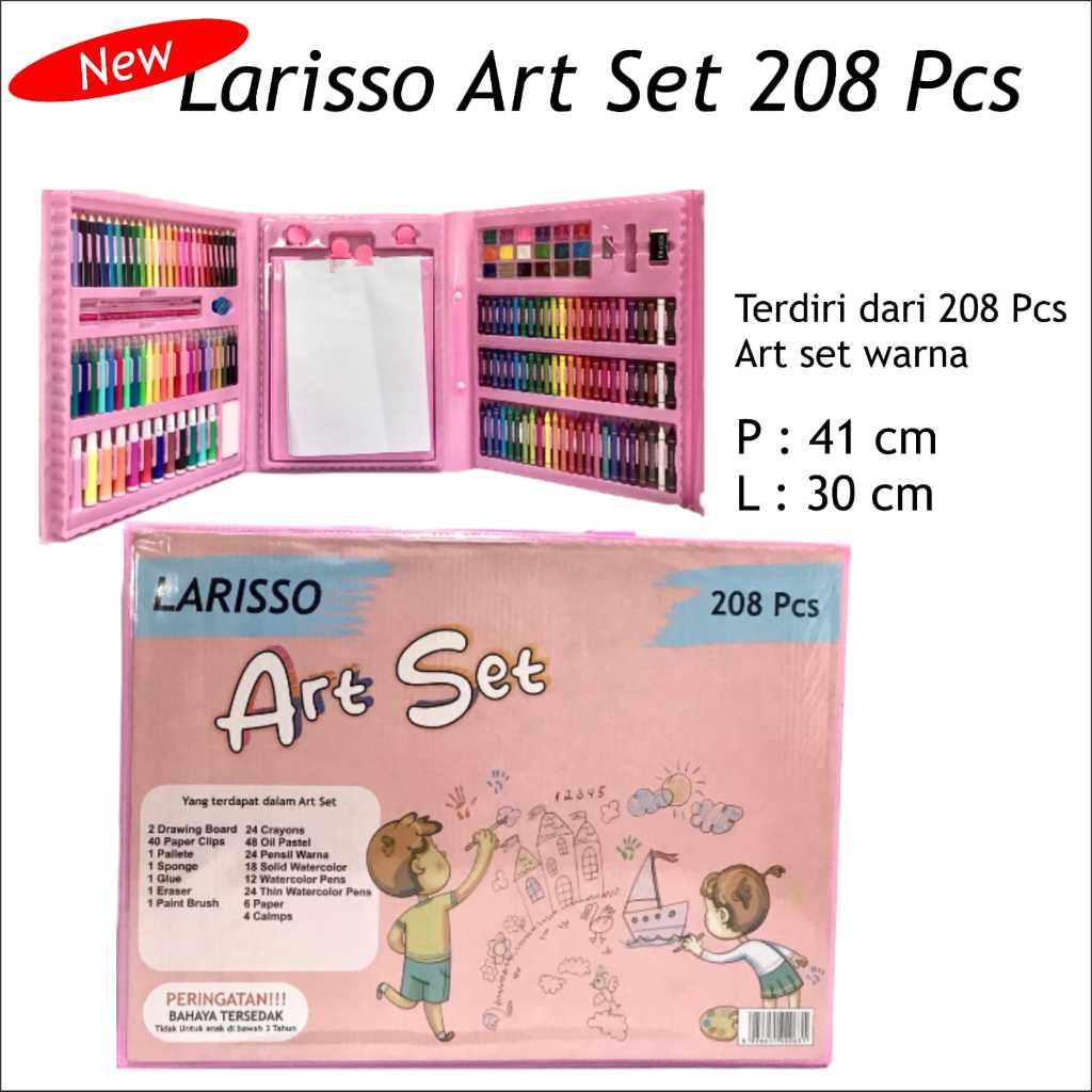 

Larisso Art Set 208pcs