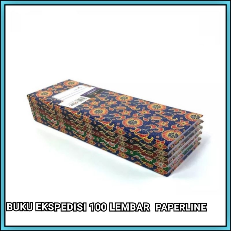 

1 Pak Buku Ekspedisi / Expedisi Panjang Paperline 100 Lembar Isi 5 Pcs