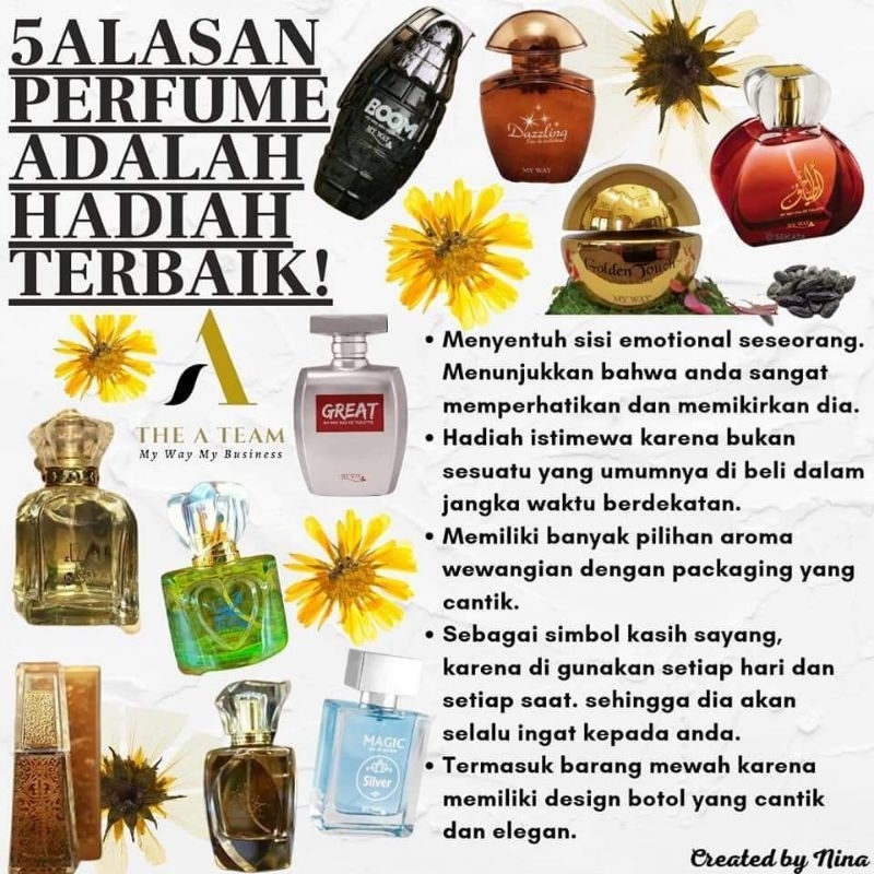Parfum Whisper dan hamasat My Way