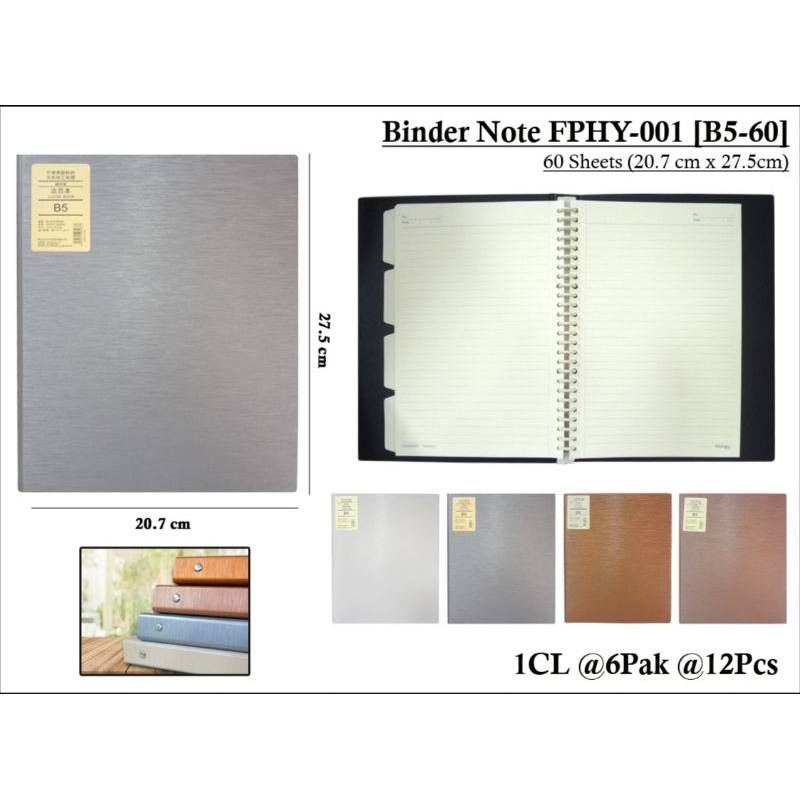 

Binder Note B5 FPHY
