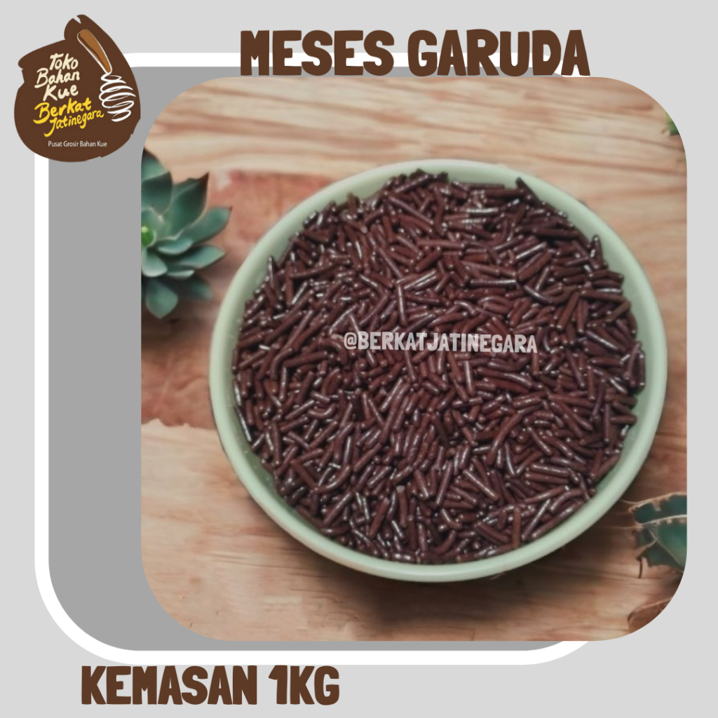 

MESES GARUDA KEMASAN REPACK 1KG / MESES / TOPPING