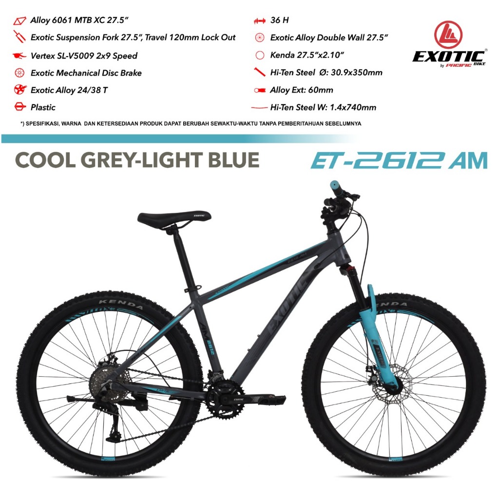 Exotic MTB 2612 AM (2X9 MD)