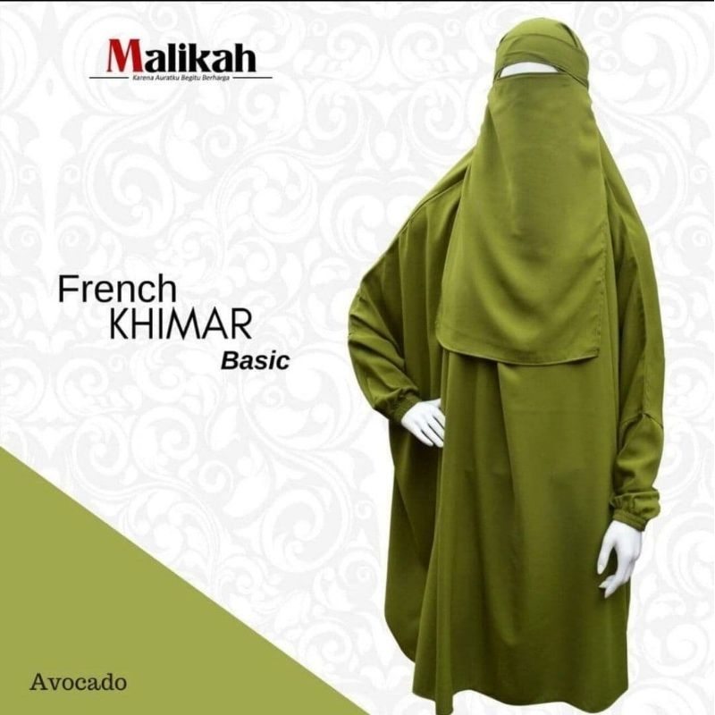 Abaya Malikah French Khimar Basic