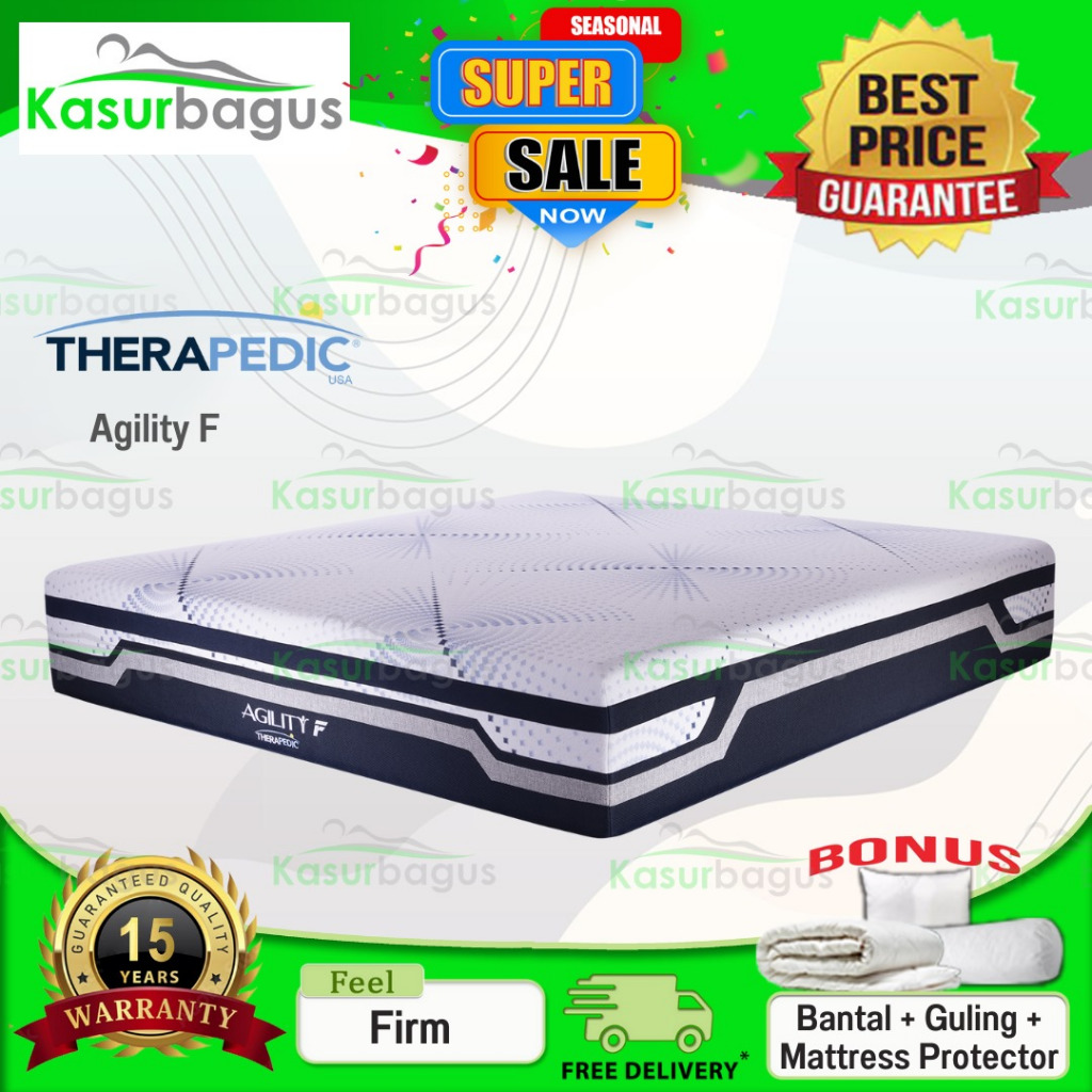 Therapedic Kasur Springbed New Agility F - Kasur Saja 120x200