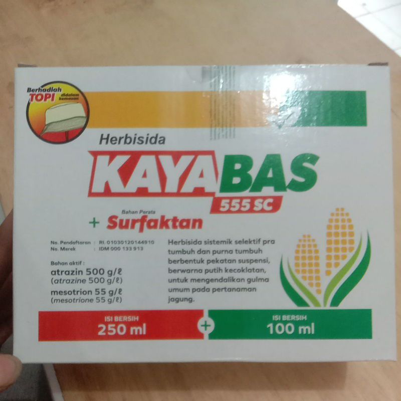 racun rumput jagung KAYABAS 555 SC 250 ml