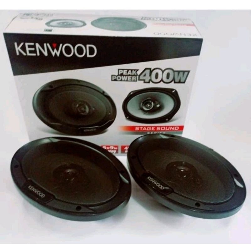 Speaker oval kenwood kfc 6966 3 way ukuran 6x9 - kenwood KFC 6966