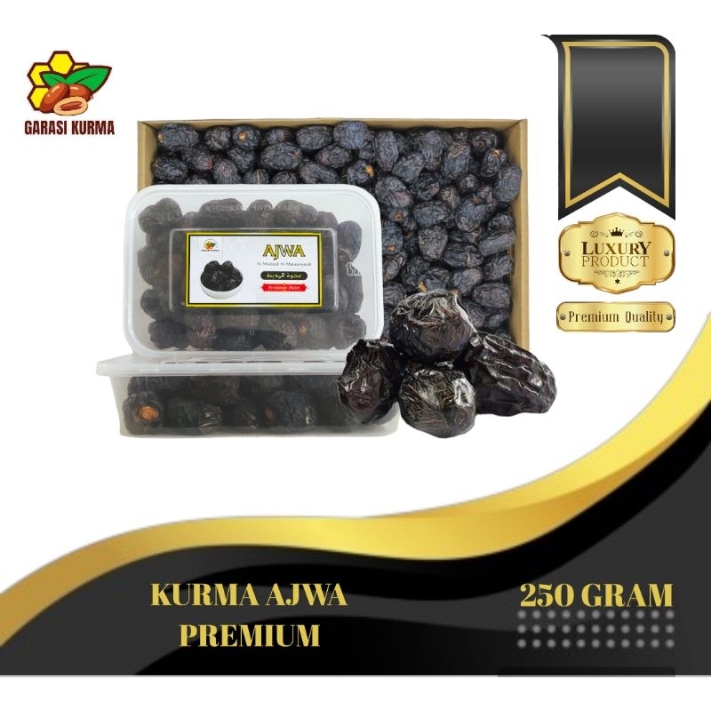 

KURMA AJWA MADINAH 250 GRAM REPACK THINWALL