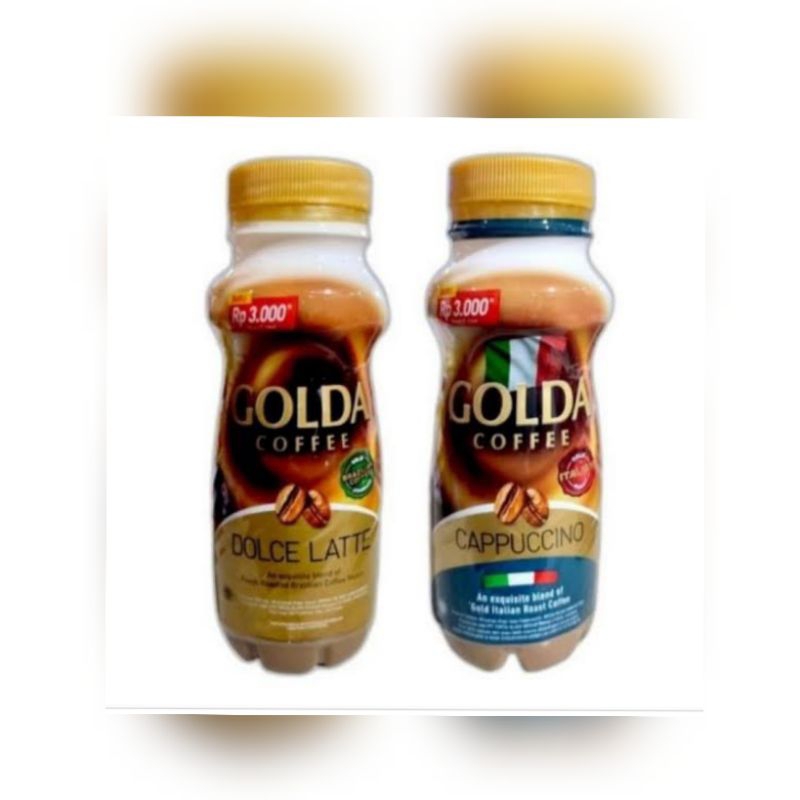 

Golda Coffee Dolce Latte Cappucino 1duz (12x200ml) Kopi Kemasan Botol