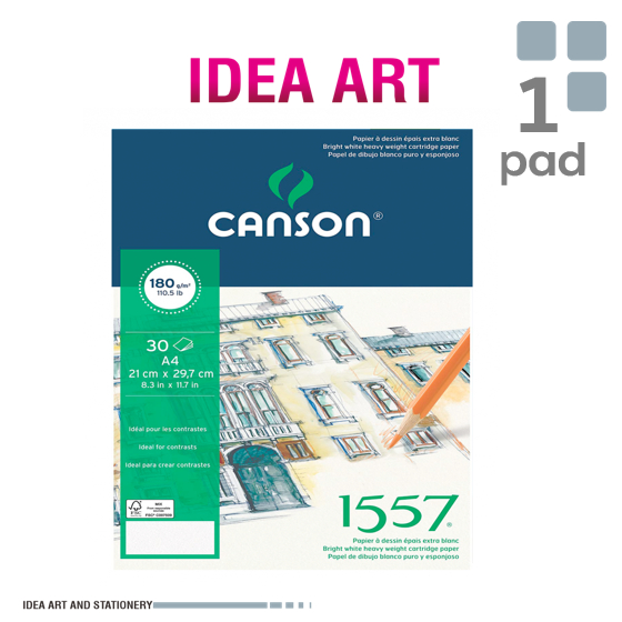 

Canson 1557 Drawing A4 30 180 Suitable for Watercolor 204127414