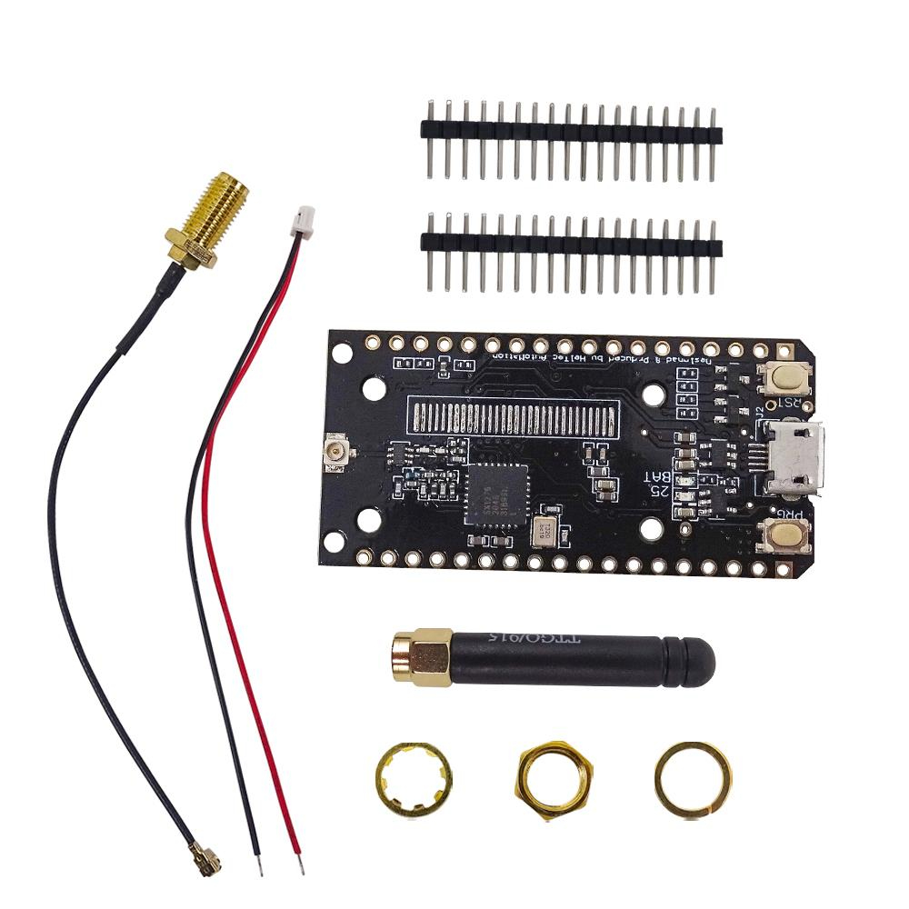 TTGO ESP32 SX1276 LoRa 868/915MHz bluetooth WIFI Lora Internet Antenna Development
