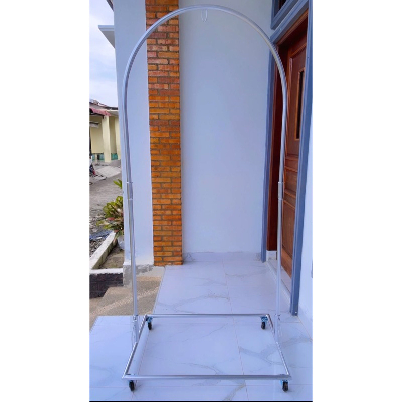 TIANG AYUNAN BAYI POLOS BERODA