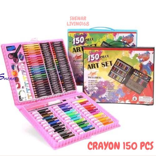 

CRAYON 86/ ART SET 86 PENSIL WARNA COLOURING SET 86 PCS - CRAYON 86 PCS