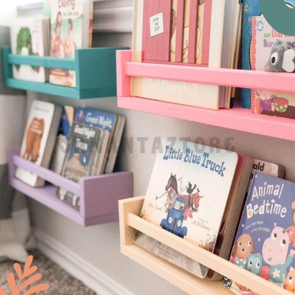 RAK DINDING KAYU MINIMALIS MODEL RAK BUKU RAK DAPUR RAK SERBAGUNA 3 SUSUN