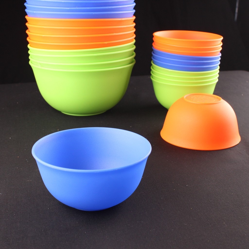 MANGKOK PLASTIK WARNA PINE (KH)