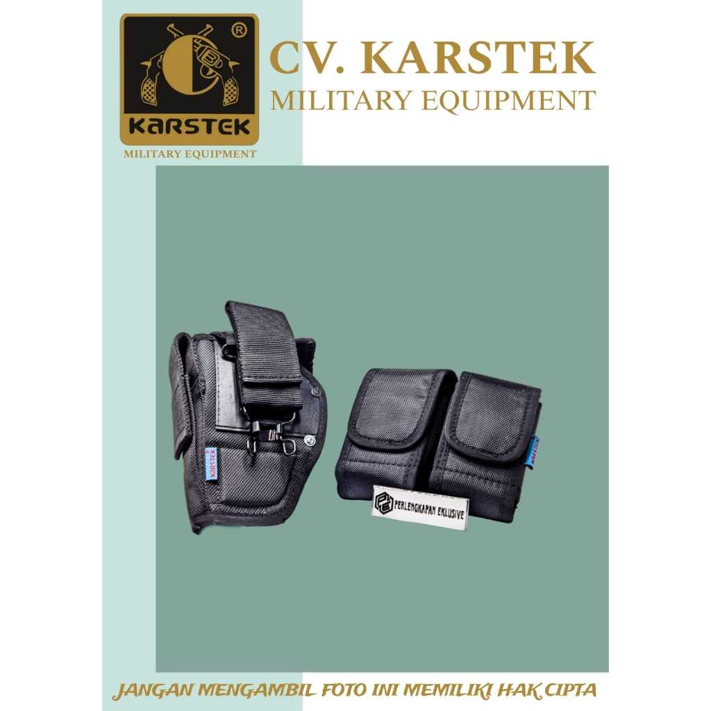 WADAH SENJATA POLISI = WADAH SENJATA TNI - WADAH SENJATA PROVOS - SARUNG SENJATA POLISI - SARUNG SEN