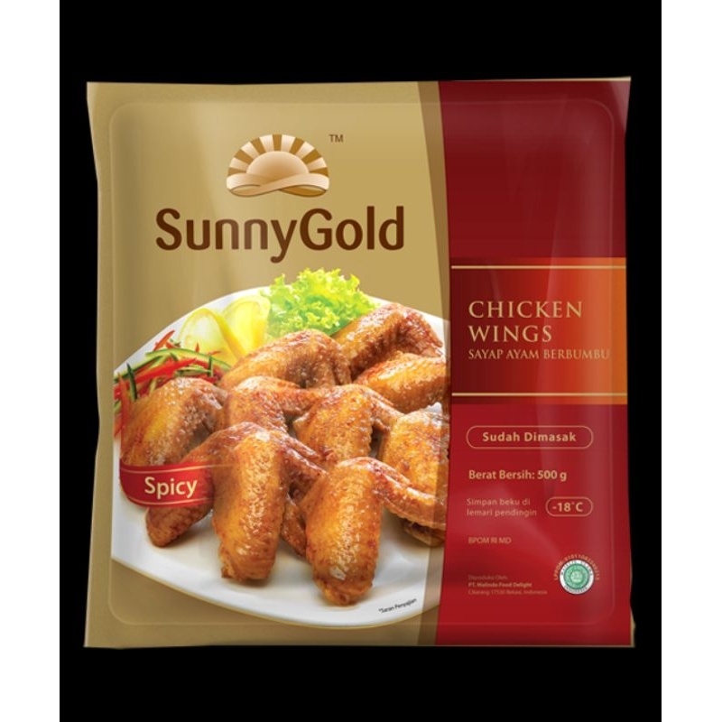 

Sunny Gold Chicken Wings / Sayap Ayam Berbumbu (500 gr)