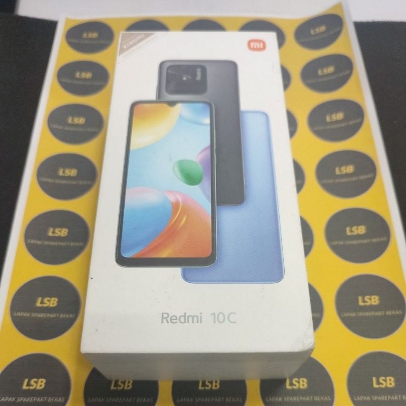 DUS BOX HANDPHONE XIAOMI REDMI 10C ORIGINAL BEKAS