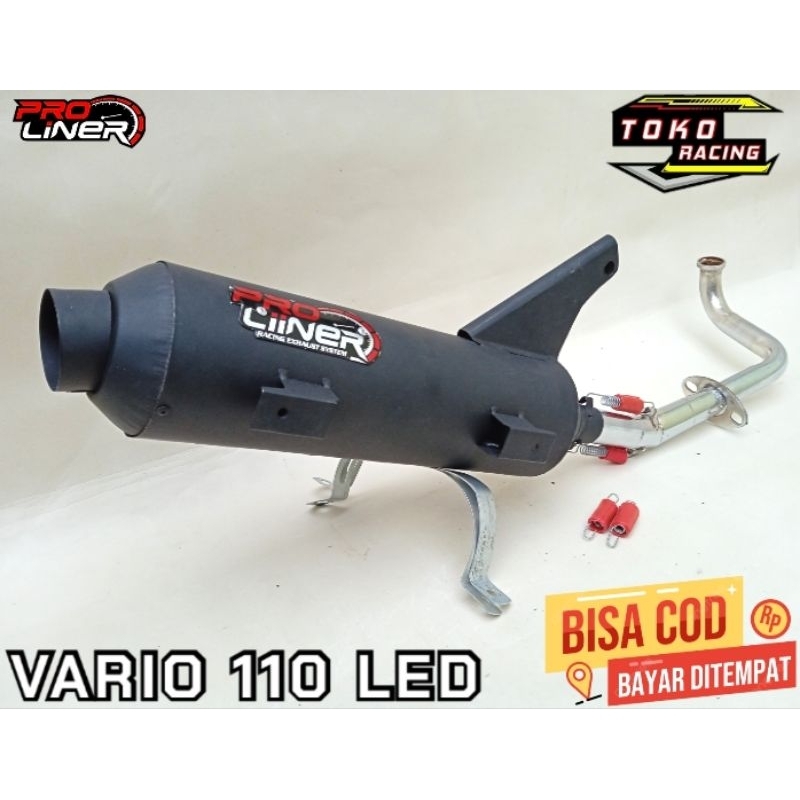 KNALPOT TSUKIGI/TSUGIGI VARIO 110 FI LED(WRC,RCB,PRO LINER)