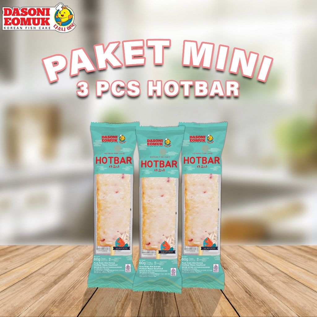 

Dasoni Hotbar Seafood 3 pcs