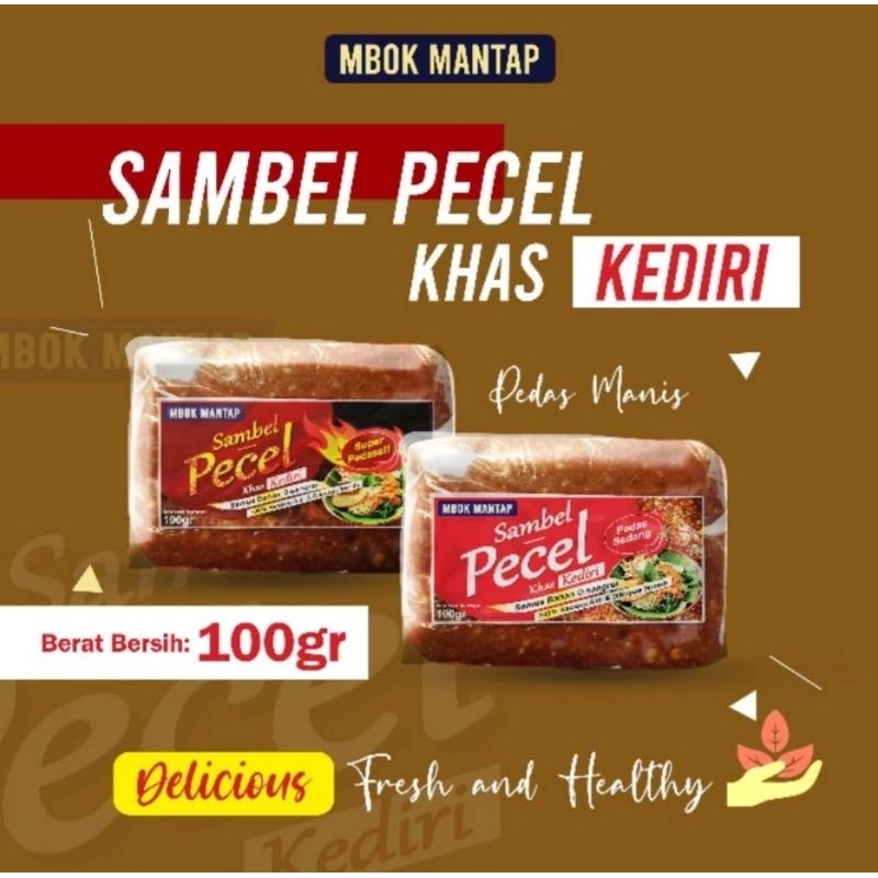 

Sambel pecel MBOK MANTAP Asli Kediri 100g