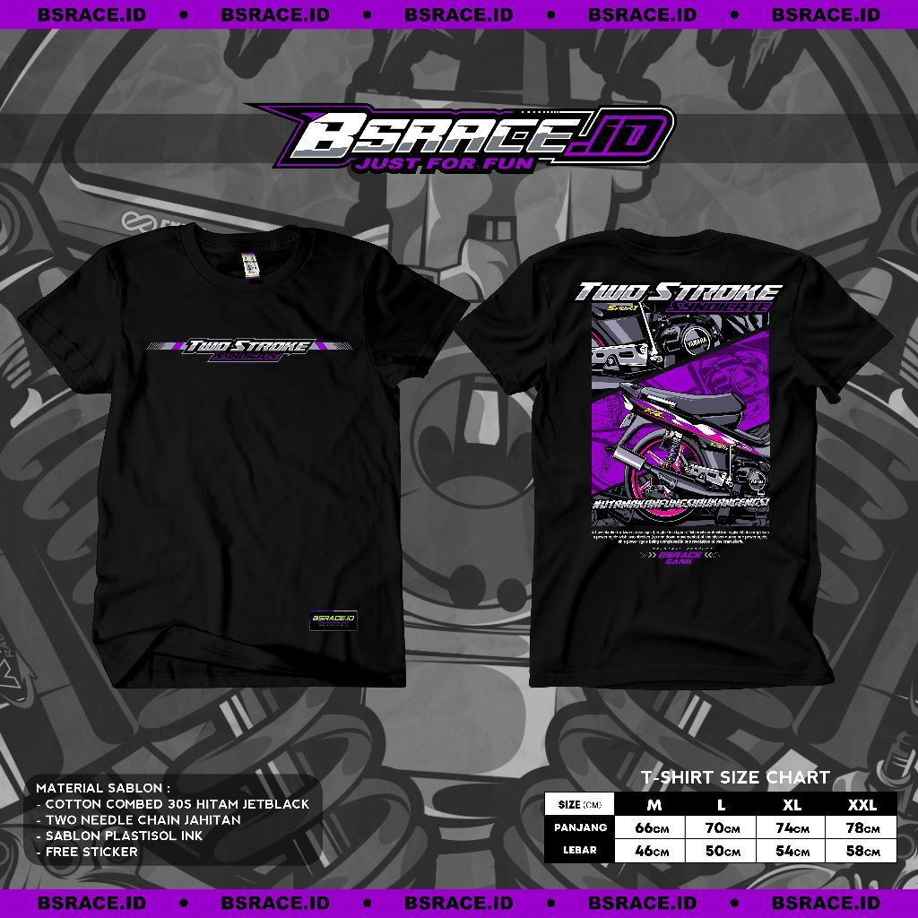 kaos 2stroke kaos two stroke terbaru kaos 2tak terbaru kaos 2tak indonesia kaos 2 stroke fizr