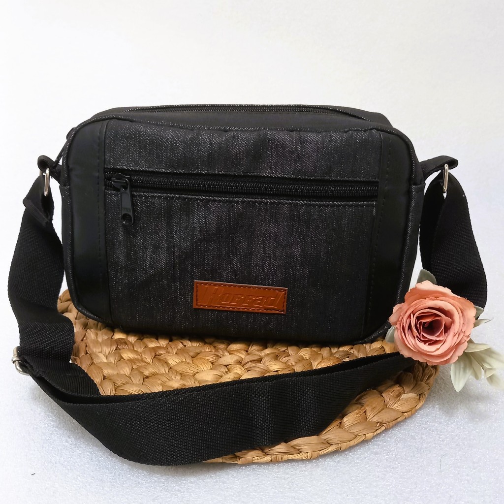 tas selempang pria/wanita jeans