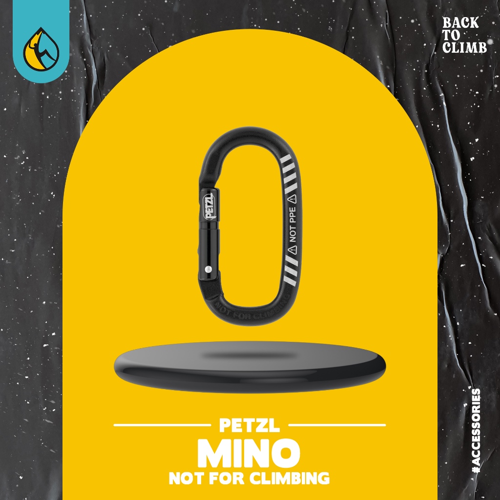 PETZL MINO Original – Mini Carabiner Non PPE Accessories Outdoor Climbing