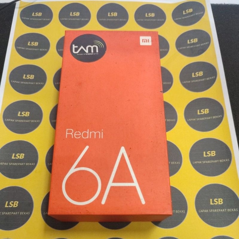 DUS BOX HANPHONE XIAOMI REDMI 6A ORIGINAL BEKAS