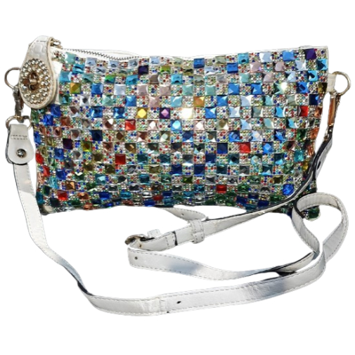 Sling Preloved Clutch wanita unik blink / clutch second / clutch bekas / tas wanita