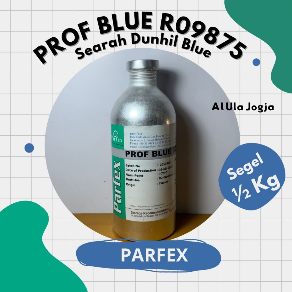 Bibit Parfum Prof Blue Parfex Searah Dunhil Blue Segel 1/2kg