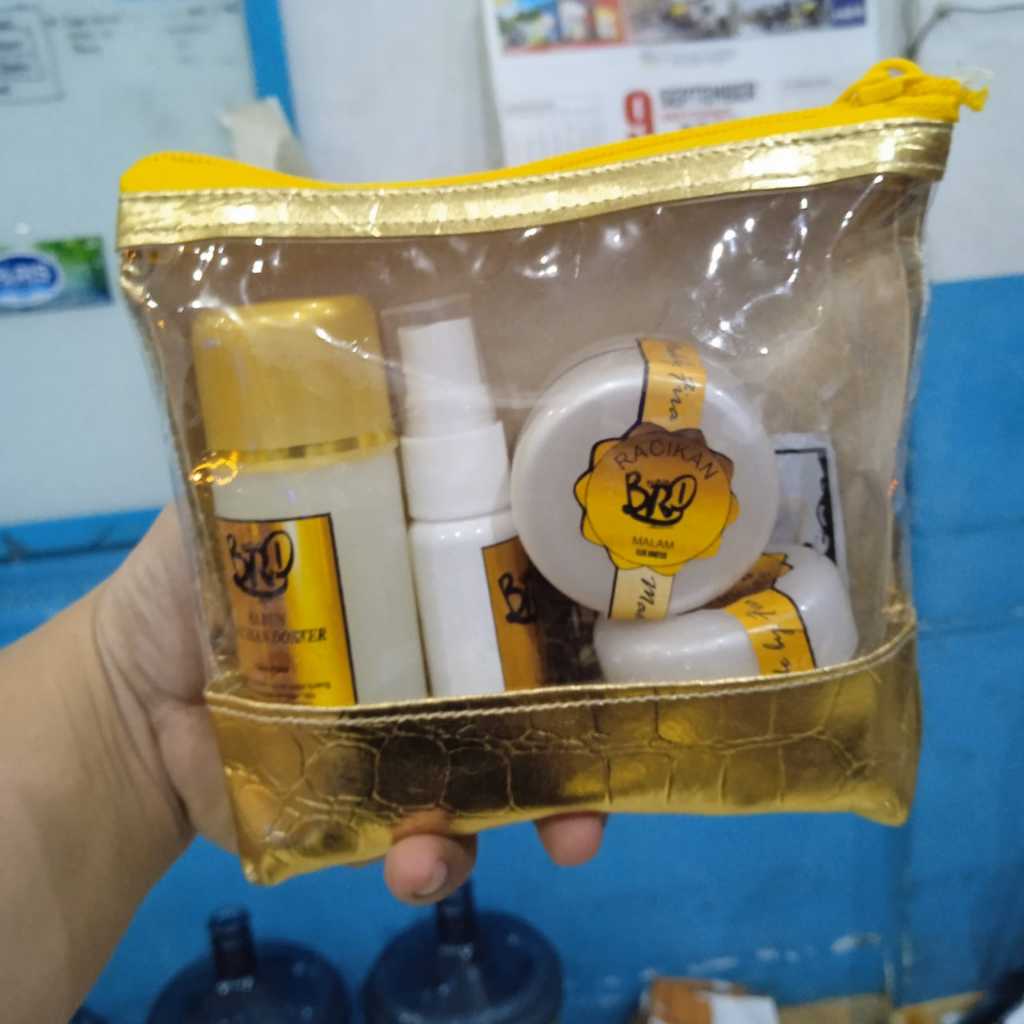 *BRD GOLD * original 1000 % - cream racikan dokter BRD original - paket perawatan Cream BRD