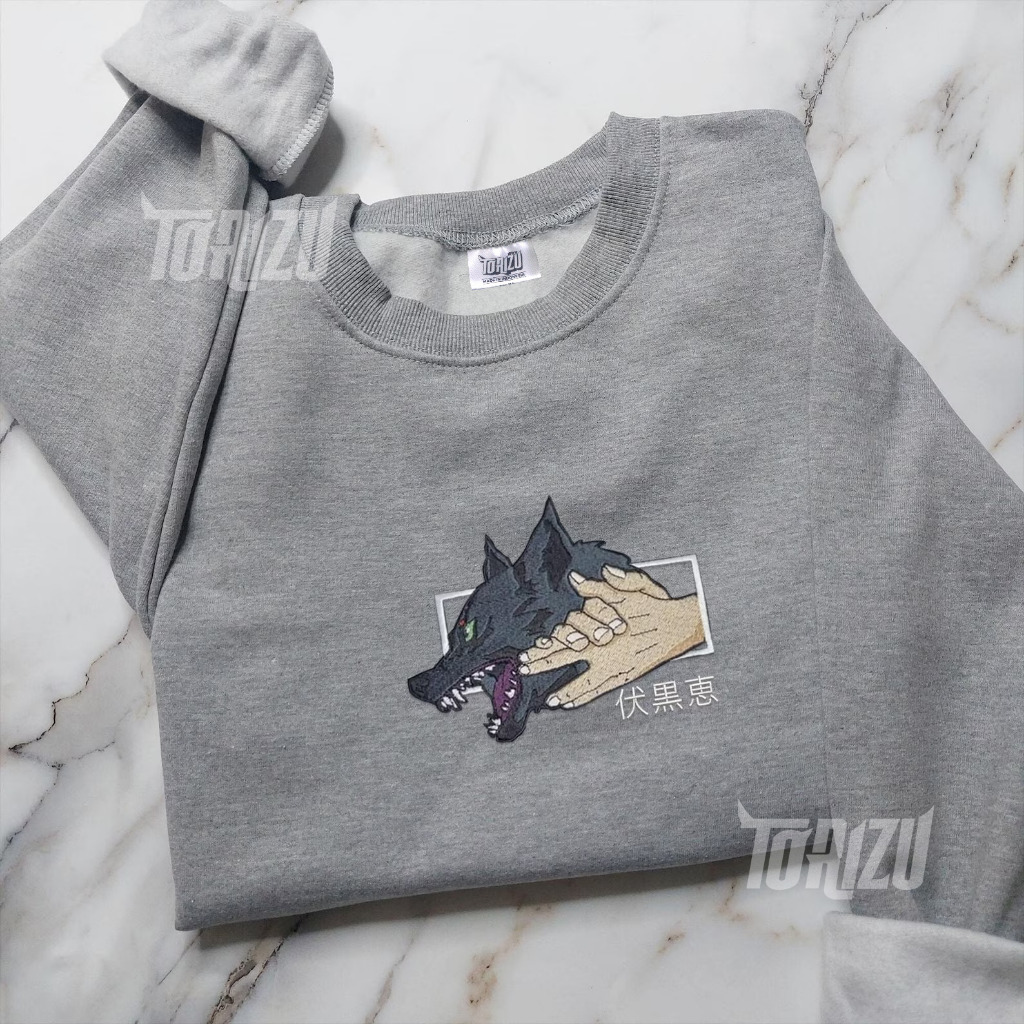 Crewneck Megumi Cursed Spirit Anime Jujutsu Kaisen